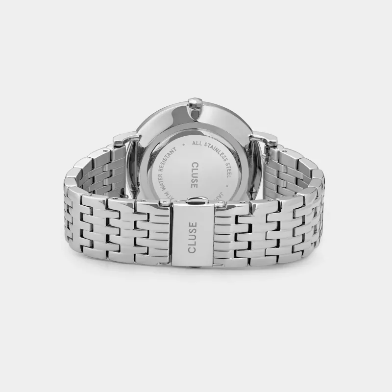 Cluse Minuit sieviešu pulkstenis CW0101201023 38 mm rozā zelta nerūsējošā tērauda siets