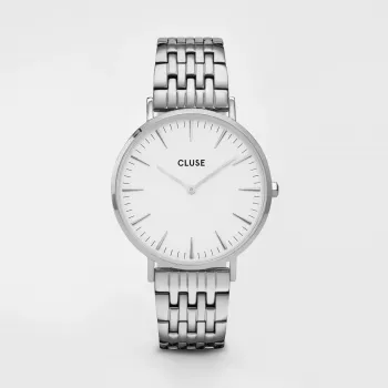 Cluse Minuit sieviešu pulkstenis CW0101201023 38 mm rozā zelta nerūsējošā tērauda siets