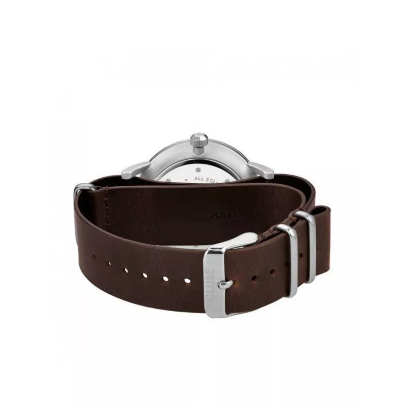 CLUSE Minuit Sieviešu Pulkstenis CW0101501008 40 mm Rožu Zelts Nerūsējošais Tērauds Siets