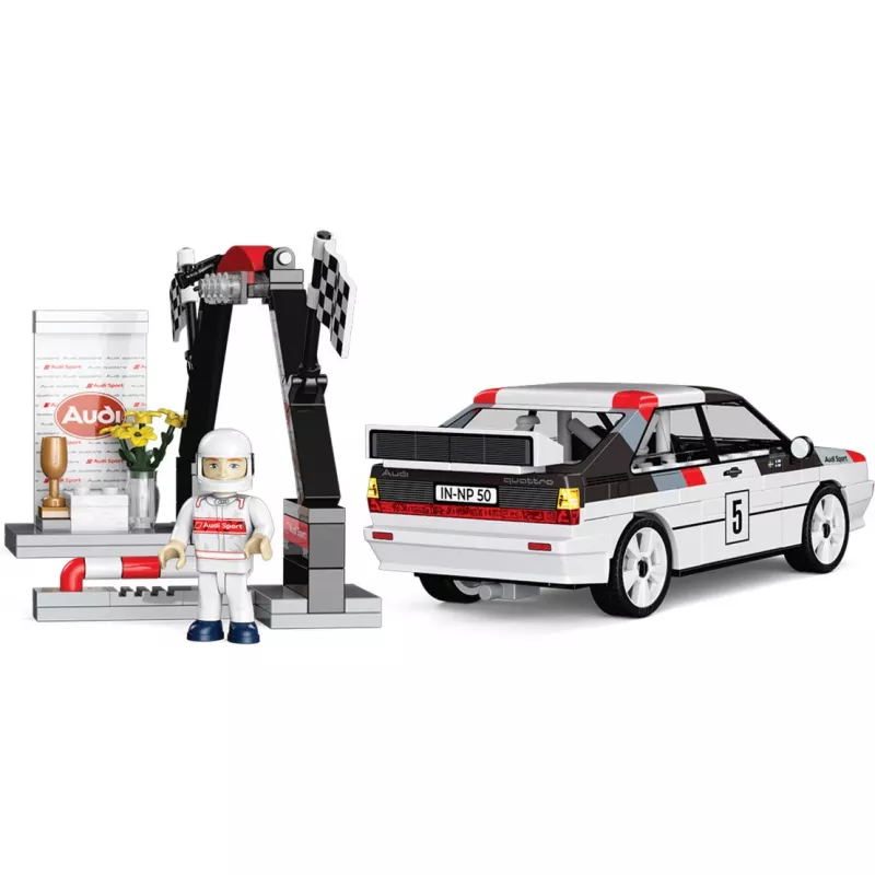 Cobi Audi Quattro Group 4 Būvbloku komplekts (1:35 mērogs, 240 gab.)