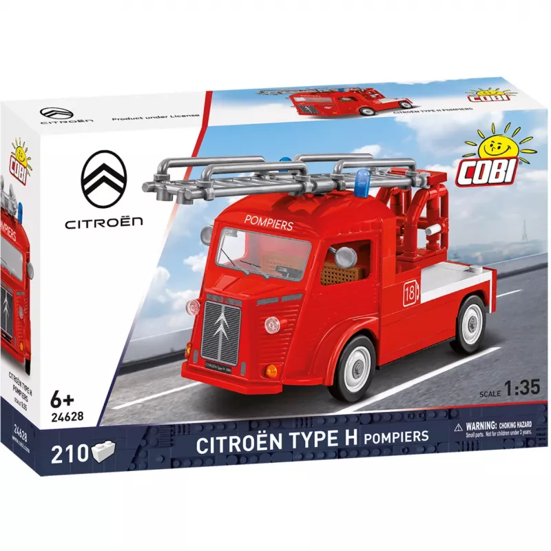 COBI Citroen Type H Pompiers (1:35 mērogs) Plastmasas modeļa komplekts
