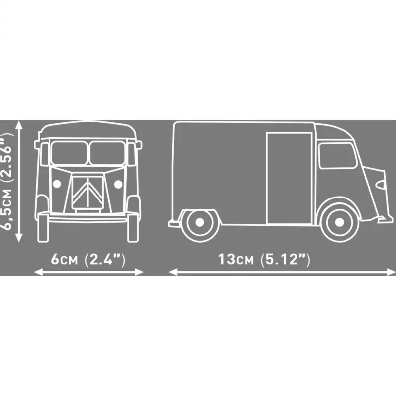 COBI Citroen Type H Service Plastmasas Modeļa Komplekts 1:35