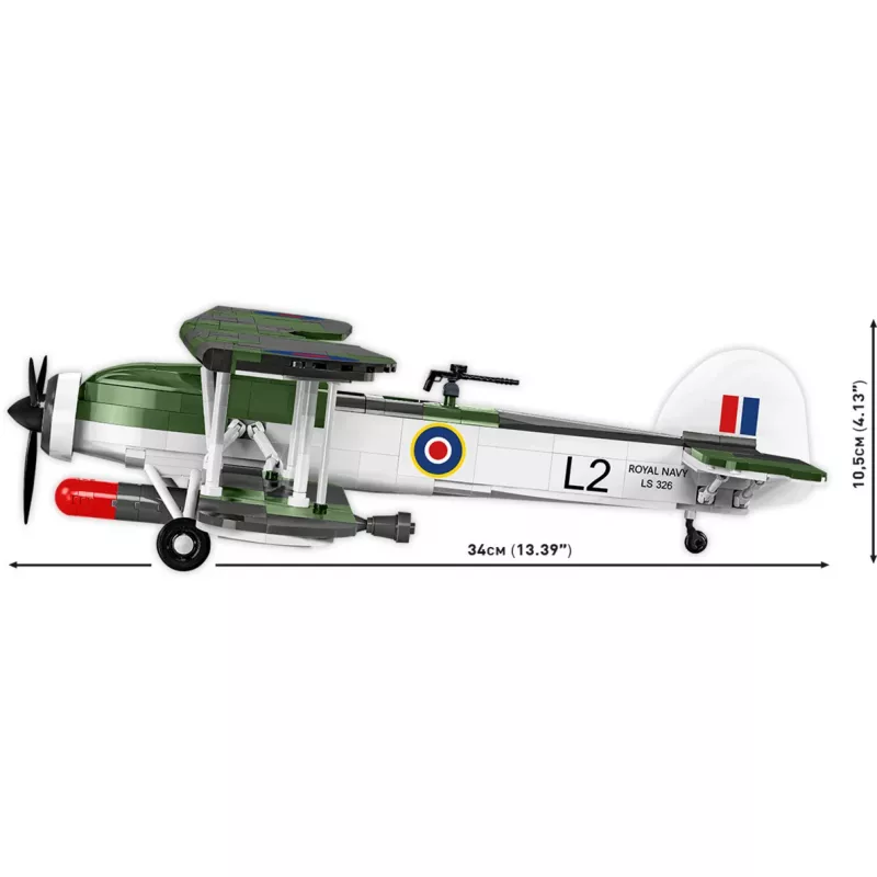COBI Fairey Swordfish 1:72 Plastmasas Modeļa Komplekts