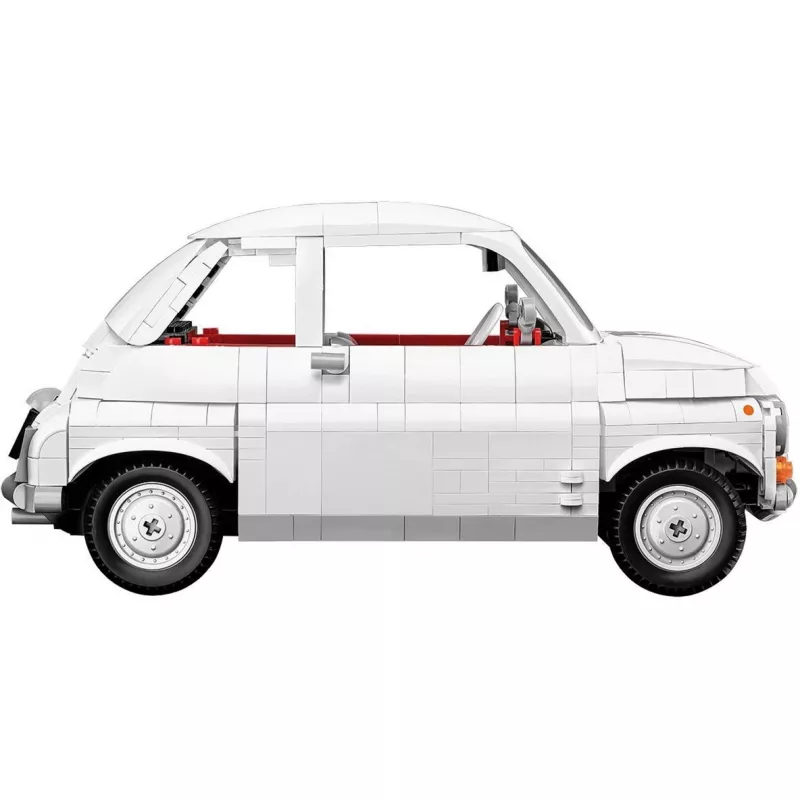 COBI Fiat 500 Abarth 1:12 Mēroga Tālvadības Auto (RTR) Sarkans