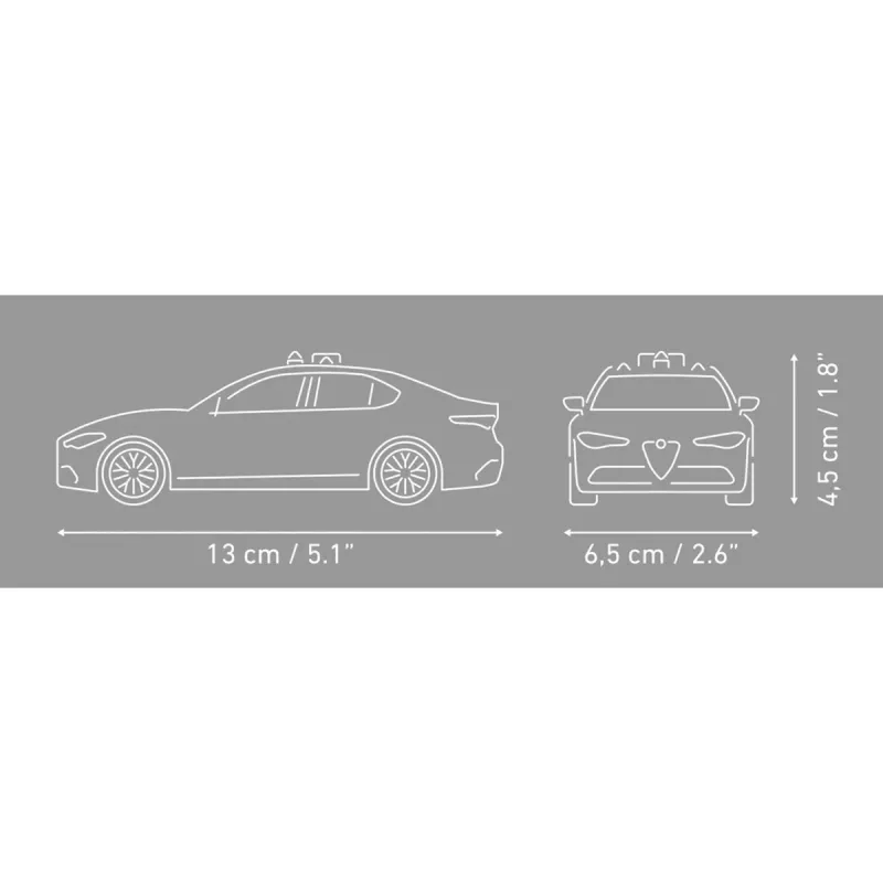 Cobi Giulia Quadrifoglio Carabinieri Būvbloku Komplekts 1:35