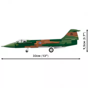 Cobi Lockheed F-104 Starfighter Būvbloku Komplekts (370 Gabali)