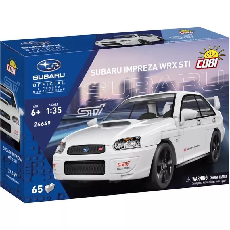 Cobi Subaru Impreza WRX STI Konstrukcijas bloku komplekts (1:35 mērogs, 255 gab.)