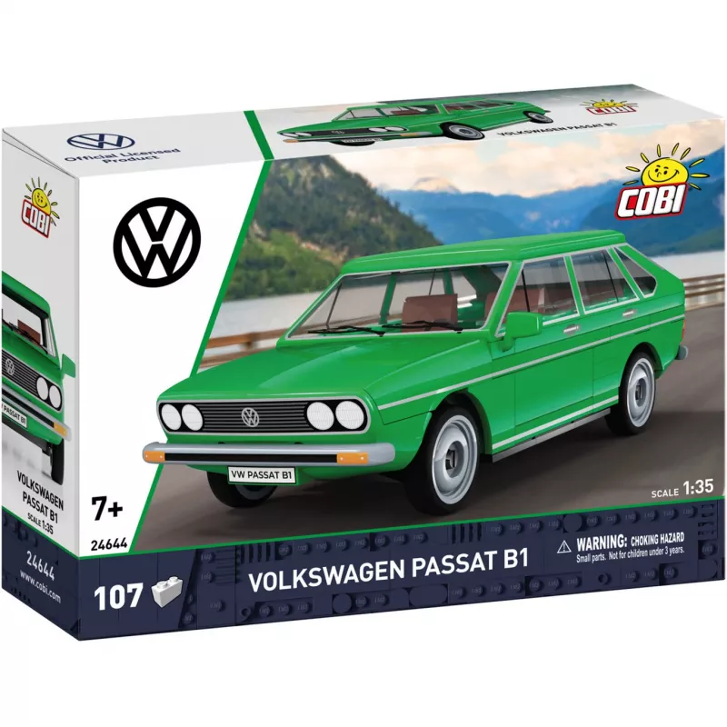 COBI Volkswagen Passat B1 (Zaļš, Mērogs 1:35) Konstruktors