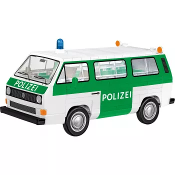 COBI Volkswagen T3 Policijas Būvbloku Komplekts 1:35 Mērogs 225 Gabali