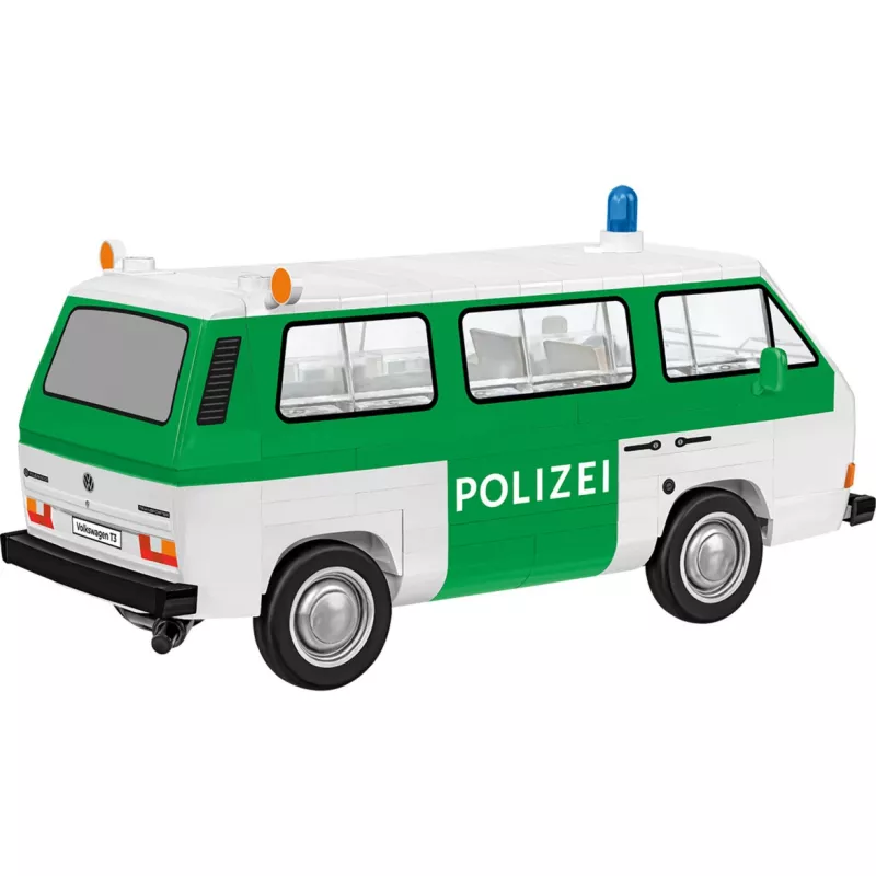 COBI Volkswagen T3 Policijas Būvbloku Komplekts 1:35 Mērogs 225 Gabali
