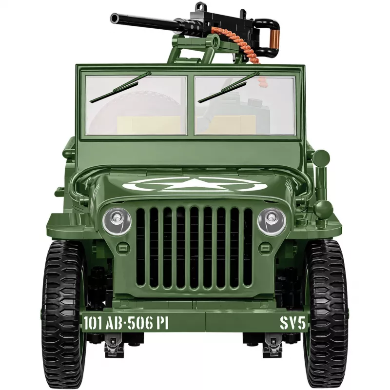 COBI Willys MB & Trailer Executive Edition Būvbloķēšu Komplekts (400 Gabali)