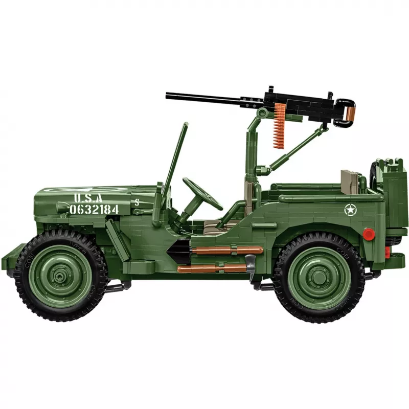 COBI Willys MB & Trailer Executive Edition Būvbloķēšu Komplekts (400 Gabali)