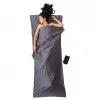 Cocoon CT44 Light ceļojumu guļammaisa ieliktnis – taisnstūrveida, 220 x 90 cm, 100% kokvilna, ziloņa pelēks