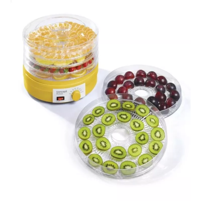 CONCEPT Food Dehydrator SO1015 – 5 Paplātes, 245 W, Balts