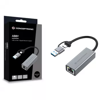 Conceptronic ABBY08G Gigabit USB 3.0 tīkla adapteris