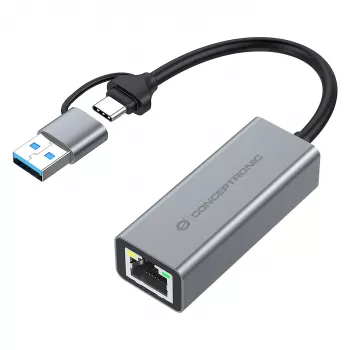 Conceptronic ABBY08G Gigabit USB 3.0 tīkla adapteris