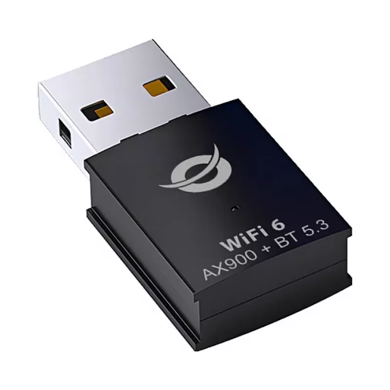 Conceptronic ABBY26B WiFi 6 AX900 divjoslu USB un Bluetooth 5.3 adapteris