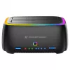 Conceptronic DONN36B 2 nodalījumu SATA HDD/SSD dokstacija, USB 3.0, 2x USB-A, melna