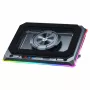 Conceptronic THYIA03B USB-C klēpjdatora dzesēšanas paliktnis ar viedtālruņa turētāju, RGB, 12V