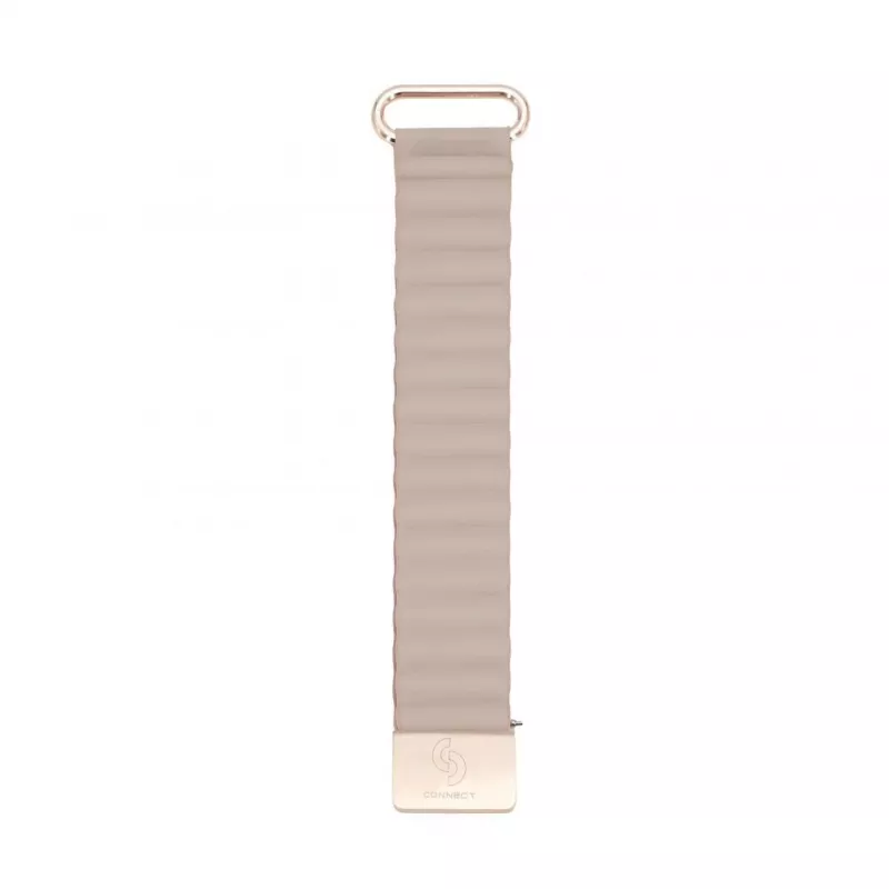 Connect 20mm Cortical aizmugures sprādze ar magnētisko fiksāciju pulksteņa siksniņa (130mm M/L) Khaki