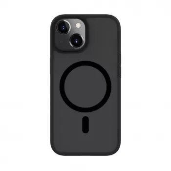 Connect Apple iPhone 15 hibrīda maciņš ar magnētisko PC+TPU melns