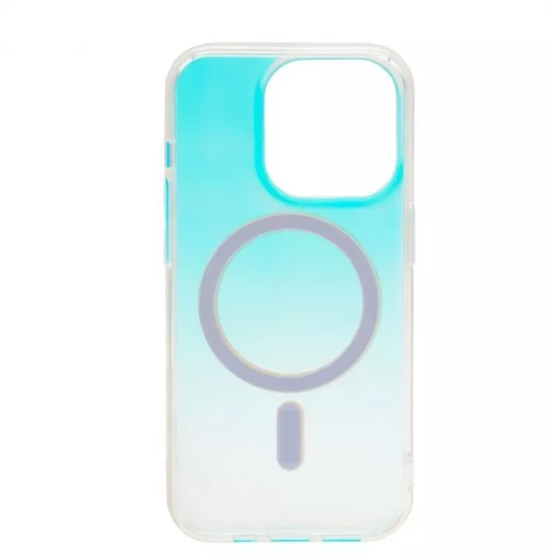 Connect Apple iPhone 15 Caurspīdīgs Gradienta Magnētiskais Maciņš Chameleon
