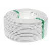 CONOTECH NS100 Trishield koaksiālais kabelis 1m balts 75 Ohm trīskāršais ekranējums