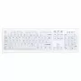 CONTOUR DESIGN Active Key AK-C8100 pilna izmēra bezvadu tastatūra (RF 2.4 GHz, membrānas, balta, QWERTZ)