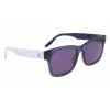 Converse All Star Women's Sunglasses CV501SLLSTAR5 - Melns kvadrātveida rāmis, dūmu pelēkas lēcas 56/18/140 mm