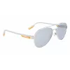 Converse CV300SDISR100 Vīriešu saulesbrilles - Melns acetāta rāmis, Pelēkas polikarbonāta lēcas, 58mm
