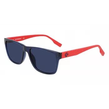 Converse CV516SFORCE41 Saulesbrilles Vīriešu Zils Taisnstūra Rāmis Pelēkas Lēcas 55/17/145 mm