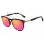 CONVERSE SCO051Q5296SR Vīriešu kvadrātveida saulesbrilles, melns rāmis, pelēkas lēcas, 52 mm
