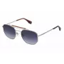 Converse Unisex Saulesbrilles SCO13854579B Havana Bruņurupuča Acetāta Kvadrātveida Rāmis 54mm Pelēkas Polikarbonāta Lēcas UV400
