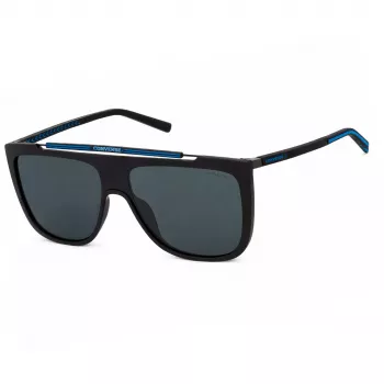 Converse Unisex Saulesbrilles SCO23099U28Z Taisnstūra Havana Acetāta Rāmis Brūnas Lēcas 99mm