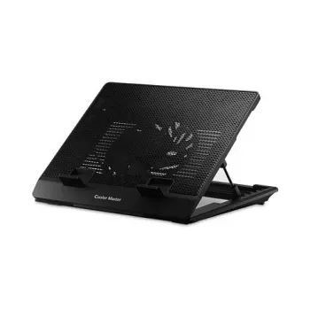 Cooler Master NotePal ErgoStand L klēpjdatora dzesēšanas paliktnis ar 230mm ventilatoru un 4 portu USB centrmezglu, melns