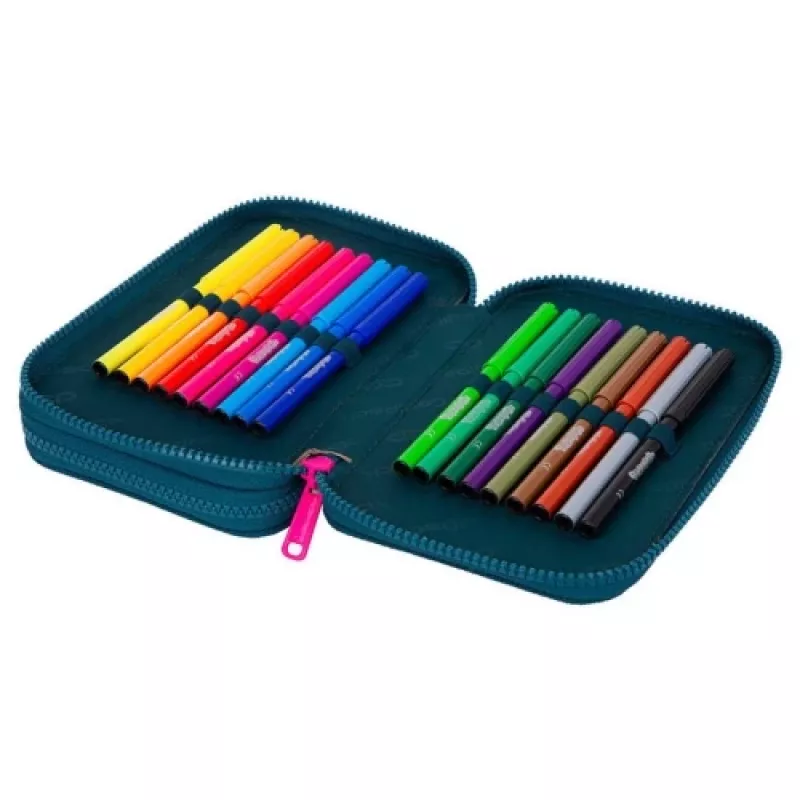 CoolPack Jumper 2 Saulaina diena Divstāvu skolas penālis ar aprīkojumu