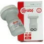 CORAB C120TWN Twin LNB pārveidotājs – 2 izejas, 40 mm apstarotājs, zems trokšņu līmenis 0,1 dB, laikapstākļiem izturīgs F-tipa
