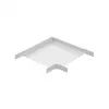 CORNER RS90-60-300 M Stūra elements Pipelife RS90 kanālu sistēmai, 90° leņķis, 300 mm pleci, pelēks PVC
