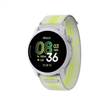 COROS PACE 4 GPS sporta pulkstenis, neilona siksna - balts