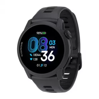 COROS PACE 4 GPS sporta pulkstenis, silikons, melns