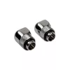 Corsair Hydro X Series 90° rotējošais adapteris G1/4 collas hroms (2 gab.) - CX-9055008-WW