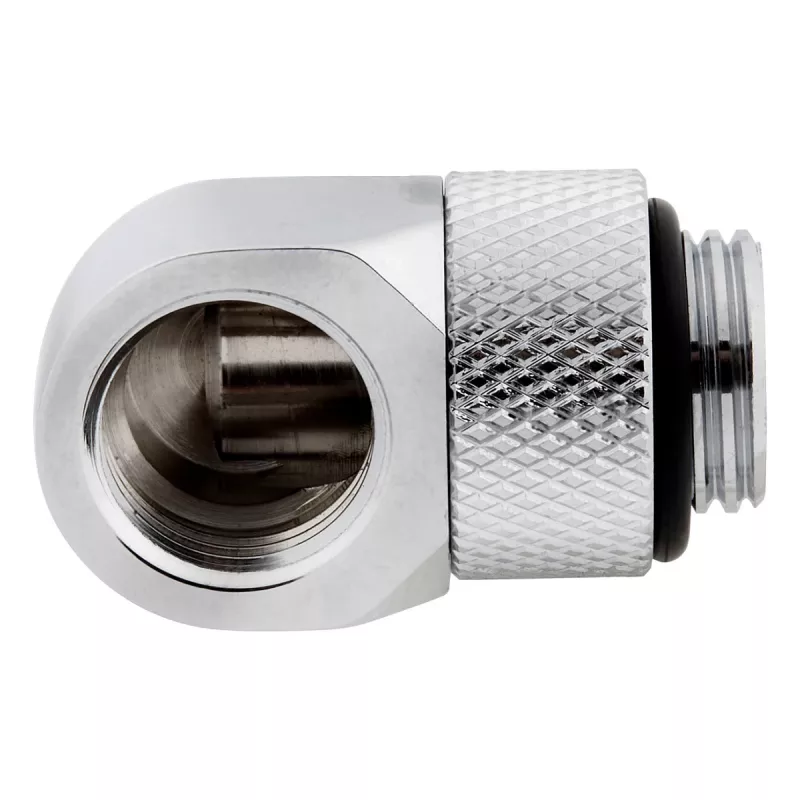 Corsair Hydro X Series 90° rotējošais adapteris G1/4 collas hroms (2 gab.) - CX-9055008-WW