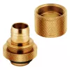 Corsair Hydro X Series XF Compression G1/4 13/10 veidgabali četru komplekts - zelts