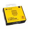 Corsair Hydro X Series XF Compression G1/4 13/10 veidgabali četru komplekts - zelts