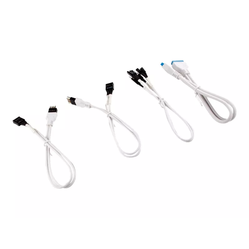 Corsair Premium pīts priekšējā paneļa pagarinātāja komplekts - 30cm (melns)