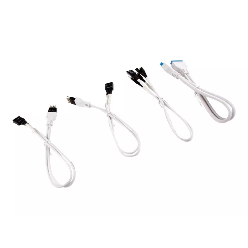 Corsair Premium pīts priekšējā paneļa pagarinātāja komplekts - 30cm (melns)