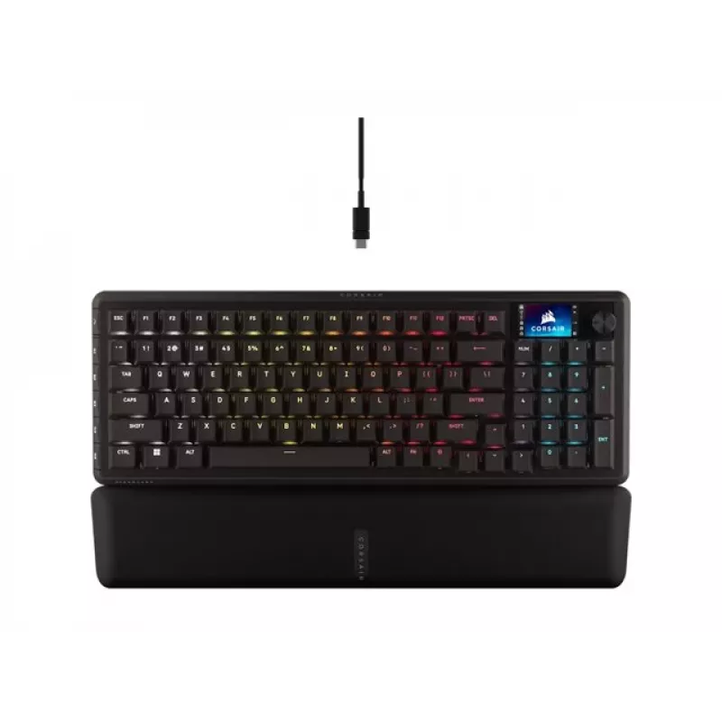 CORSAIR VANGUARD 96 mehāniskā spēļu tastatūra ar CORSAIR MLX Plasma slēdžiem