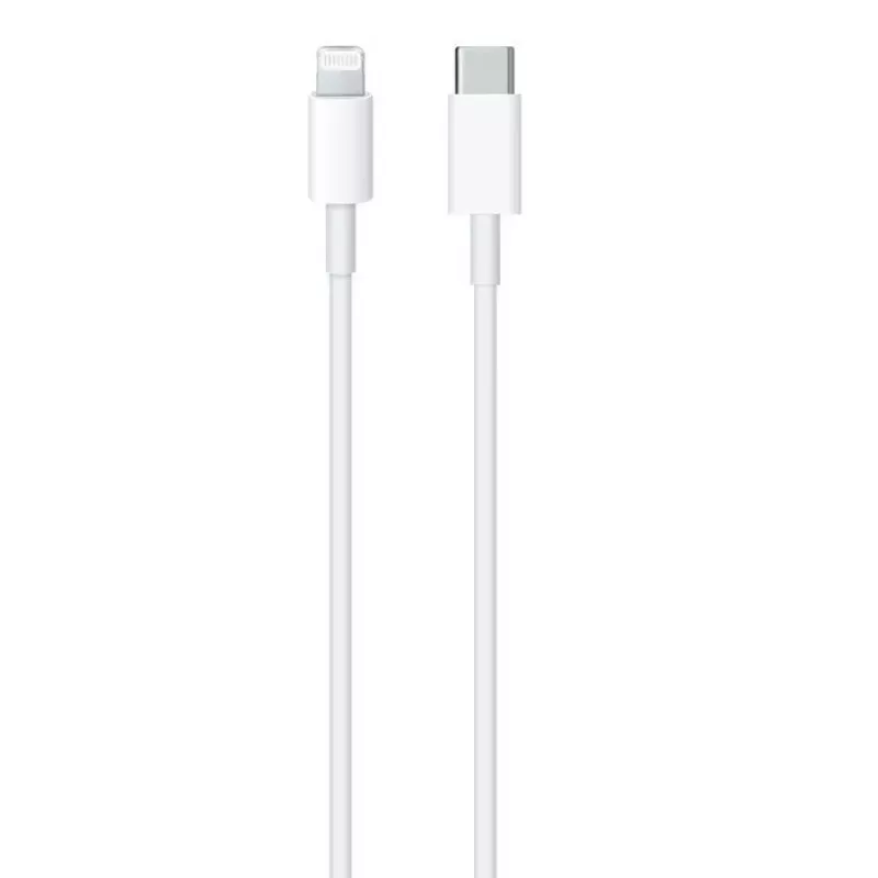 CP 20W USB-C uz Lightning kabelis 1M Balts