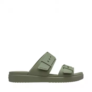 Crocs Brooklyn Buckle Low sieviešu platformas sandales Pistāciju zaļā krāsā EU 39-40