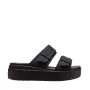 Crocs Brooklyn Low ķīļsandales sieviešu melnas EU 38-39
